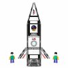 Magnetické kostky Kosmická raketa s figurkami 26 dílků