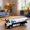Nákladní auto cisterna s pohonem 1:40 kovové modro-bílé