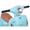 Elektrický skútr VESPA na baterii Modrý 7