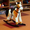 aga4kids houpaci konik mr1310 svetle hnedy v2