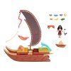 Panenka Mattel Disney Vaiana z "Moana 2" Sada loďka + příslušenství 7