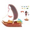 Panenka Mattel Disney Vaiana z "Moana 2" Sada loďka + příslušenství