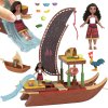 Panenka Mattel Disney Vaiana z "Moana 2" Sada loďka + příslušenství