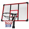 Basketbalový koš Mobilní Nastavitelný Stojan 200-305 cm