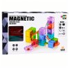 Magnetické konstrukční kostky kuličková dráha krychle barevné 28 dílů