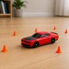 Sportovní RC auto na drift pohon 4WD měřítko 1:43 červené 4