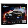 Sportovní RC auto na drift pohon 4WD měřítko 1:43 červené 7