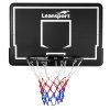Basketbalový koš závěsný zahradní černý 90 cm 4