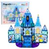 Magnetická stavebnice Zámek Ledové princezny modrá 47 dílků