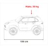 Elektrické autíčko Porsche Cayenne S SUV + Dálkové ovládání Bílé 3