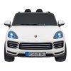 Elektrické autíčko Porsche Cayenne S SUV + Dálkové ovládání Bílé 4