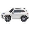Elektrické autíčko Porsche Cayenne S SUV + Dálkové ovládání Bílé 5