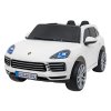 Elektrické autíčko Porsche Cayenne S SUV + Dálkové ovládání Bílé