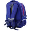 Školní modro-červený batoh s hrudním pásem 20 L 38 cm