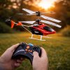 RC helikoptéra SYMA S5 3CH červená 11