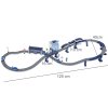 Elektrická vláčkodráha policejní vlak s autíčky 92 dílů ~300 cm 3