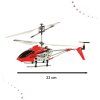 Červený RC vrtulník SYMA S107H 2.4GHz RTF 4
