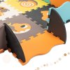 Vzdělávací pěnová barevná podložka puzzle zvířátka 114 x 114 cm 25 dílků 11