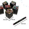 Markery dwustronne alkoholowe w etui 204 podstawka 134141