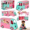 Samochod dla lalek kamper food truck zestaw 21 el 180338