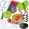Zestaw sportowy 5w1 badminton koszykowka siatkowka tenis frisbee 161385