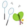 Zestaw sportowy 5w1 badminton koszykowka siatkowka tenis frisbee 161388
