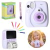 Dětský digitální instantní fotoaparát 16x náplně 8 GB fialový