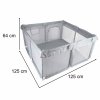 Kojec dla dziecka skladany suchy basen plac zabaw dzieciecy 120x120cm 181604