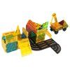 Klocki magnetyczne konstrukcyjne 3D budowa 50 elementow 182315