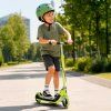 Dětská koloběžka TRIKE FIX skládací dvojité brzdy neonově zelená 12