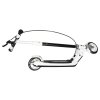 Hulajnoga dla dzieci TRIKE FIX dwukolowa LED skladana podwojne hamulce czarna 186770