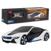 RC auto BMW i8 RASTAR 1:24 bílé + ovladač 2,4 GHz
