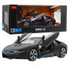 RC auto BMW i8 černé RASTAR model 1:14 + dálkový ovladač 2,4 GHz