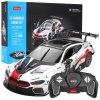 RC auto BMW M8 GTE RASTAR bílé 1:18 + Body kit + Ovladač 2,4 GHz