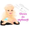 Panenka blondýnka na styling vlasů Sada na česání + Ozdoby a doplňky