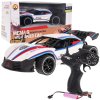 Kovové bílé RC auto Speed 1:20