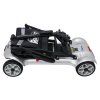 Elektrický skútr EasyGo čtyřkolový pro seniory šedý 15