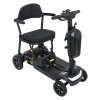 Elektrický skútr SeniorStar čtyřkolový pro seniory černý 11