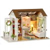 Domek dla lalek drewniany salon model do zlozenia LED 8008 A 83760%281%29