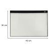 Kreslicí tabule podsvícená LED A3 7