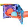 Stavebnice Magnetická 3D svítící kuličková dráha 49 dílků