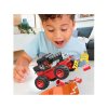 Kaskadérská stavebnice Hot Wheels Monster truck 151 dílků auto + rampa