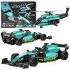 Technická stavebnice Formule 1 + Vrtulník 2v1 736 dílků