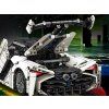 Technická stavebnice 2v1 sportovní auto vesmírná loď 1091 dílků 7