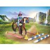Stavebnice Playmobil Horses Of Waterfall Zoe a kůň Blaze 67 dílků