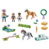 Stavebnice Playmobil Horses Of Waterfall Jezdecké závody 46 dílků