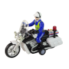 Policejní motorka zvuky světla