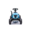Elektrický traktor A009 s přívěsem modrý