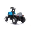 Elektrický traktor A009 s přívěsem modrý 23