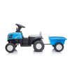 Elektrický traktor A009 s přívěsem modrý